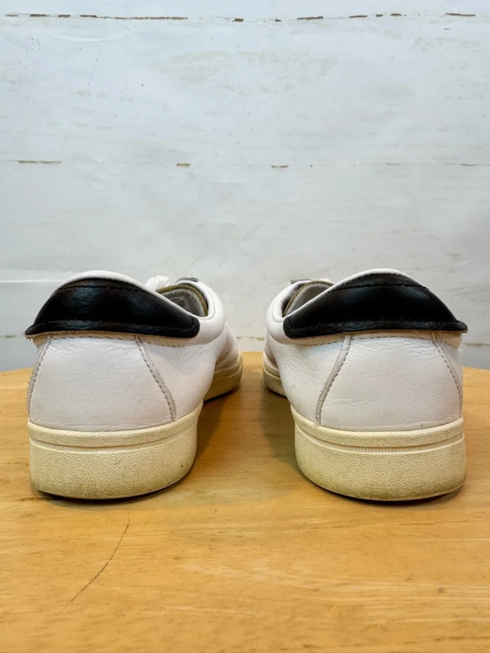 Adidas | White Leather Lacombe Lace-Up Sneaker, 8.5 - Picture 6 of 12